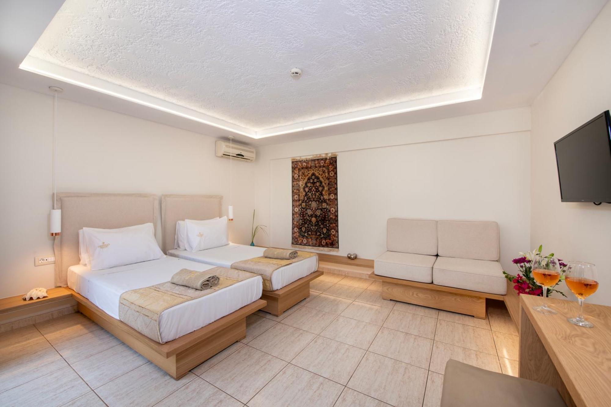 Orpheas Resort Hotel (Adults Only) Paralia Kourna Exteriör bild
