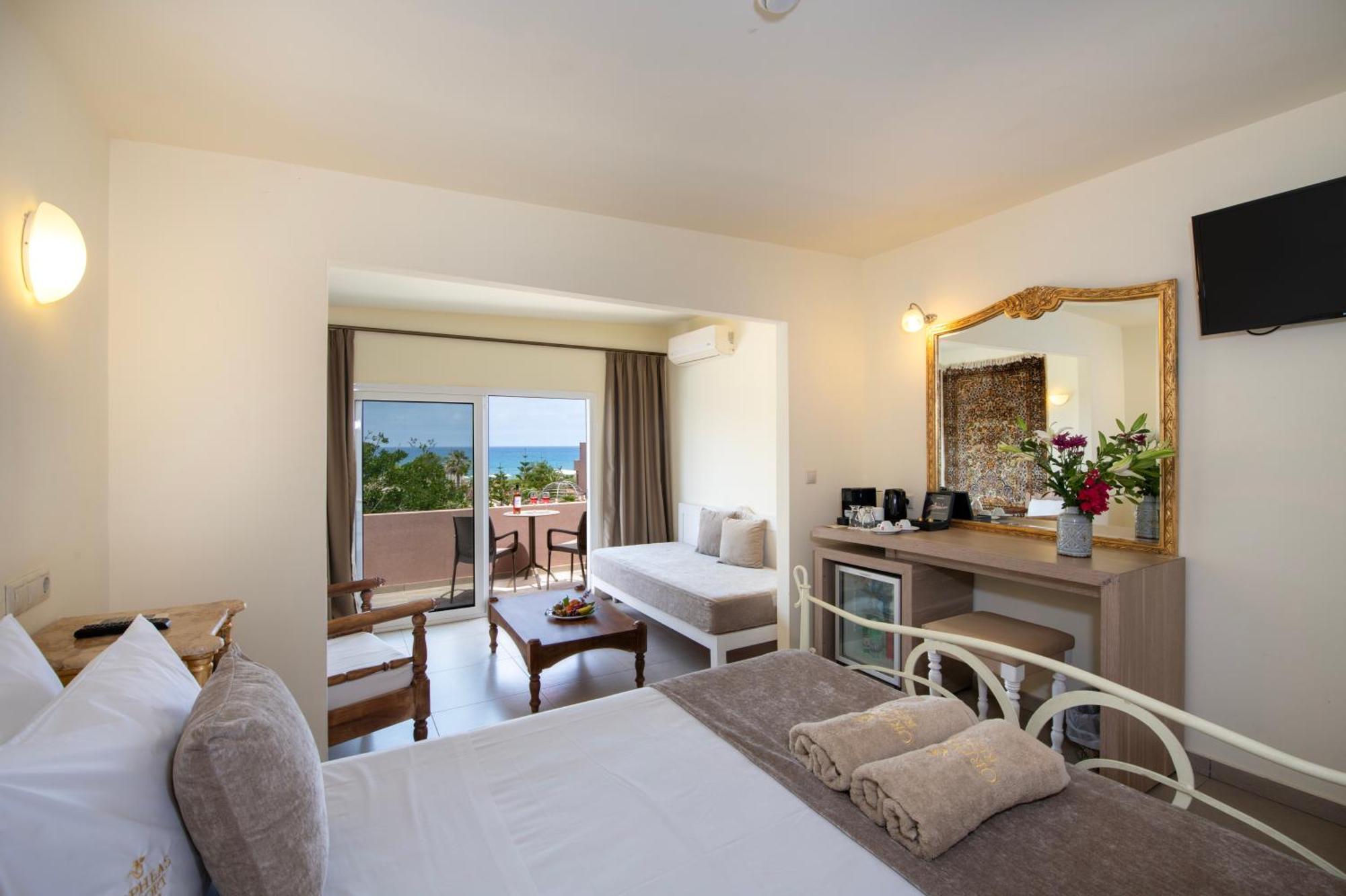 Orpheas Resort Hotel (Adults Only) Paralia Kourna Exteriör bild