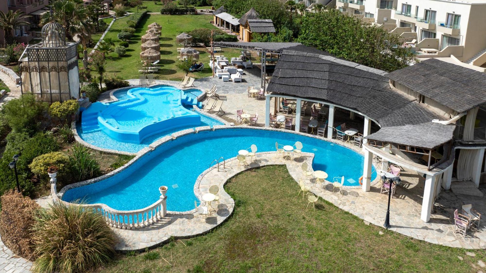 Orpheas Resort Hotel (Adults Only) Paralia Kourna Exteriör bild