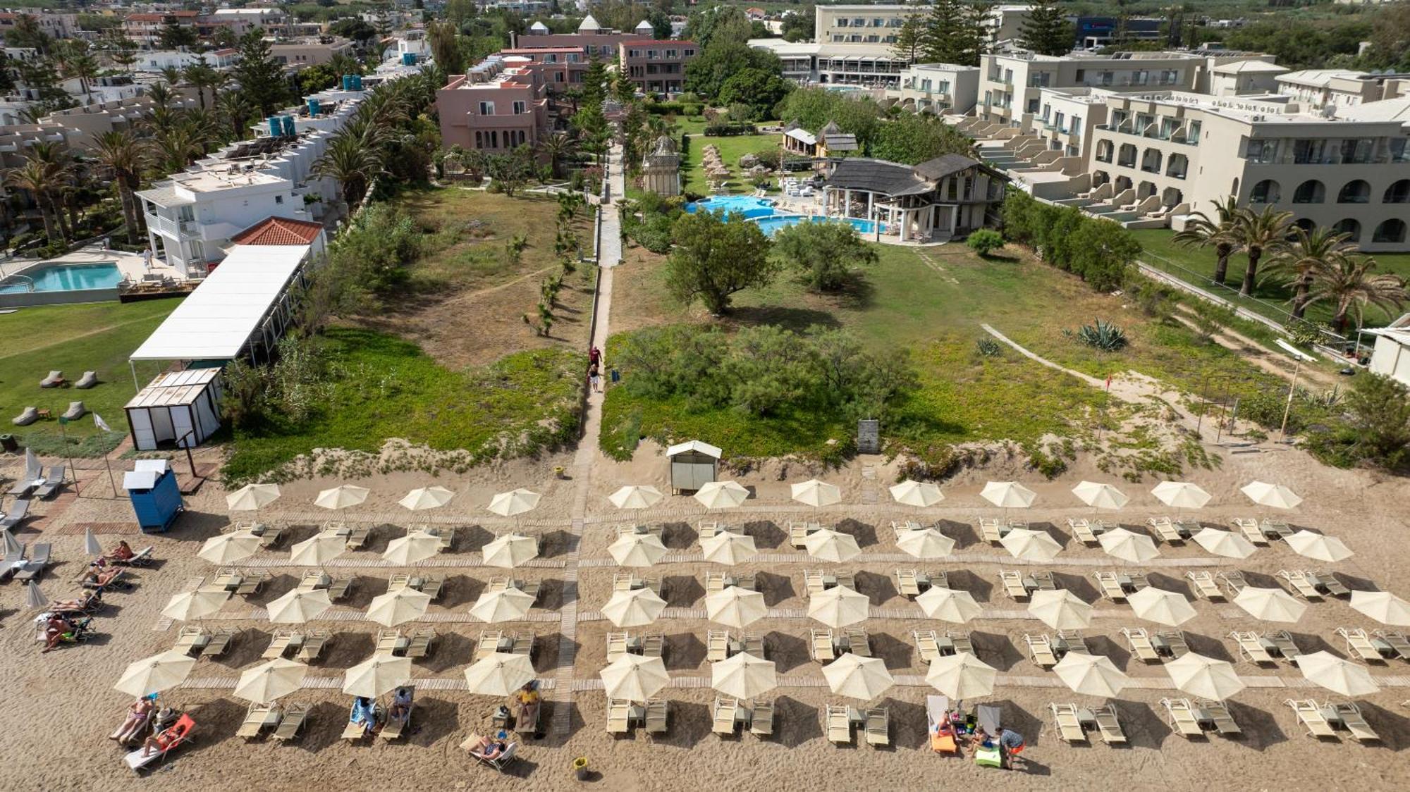 Orpheas Resort Hotel (Adults Only) Paralia Kourna Exteriör bild