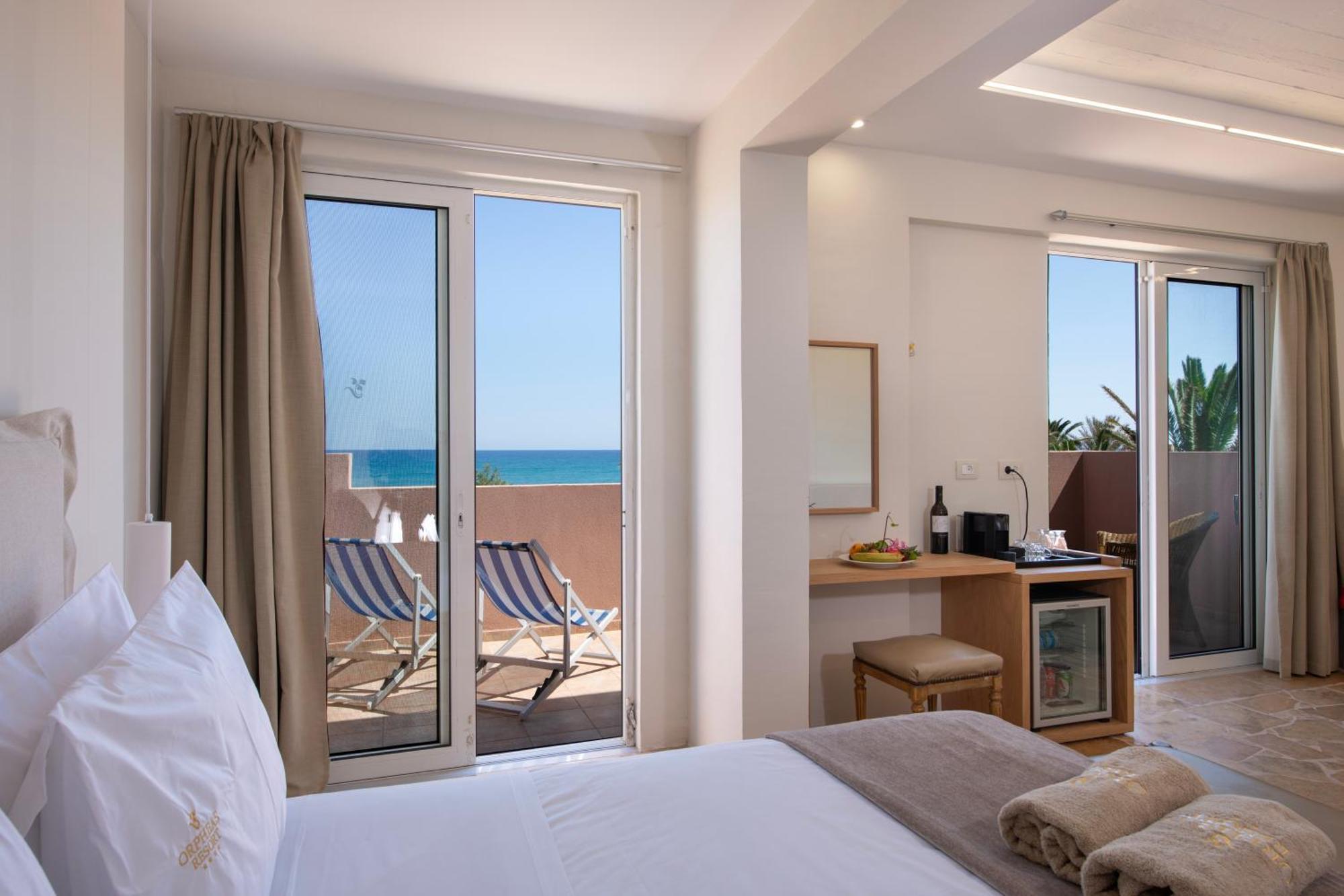 Orpheas Resort Hotel (Adults Only) Paralia Kourna Exteriör bild