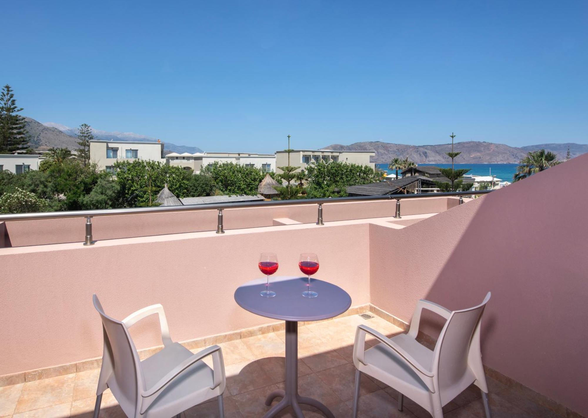 Orpheas Resort Hotel (Adults Only) Paralia Kourna Exteriör bild