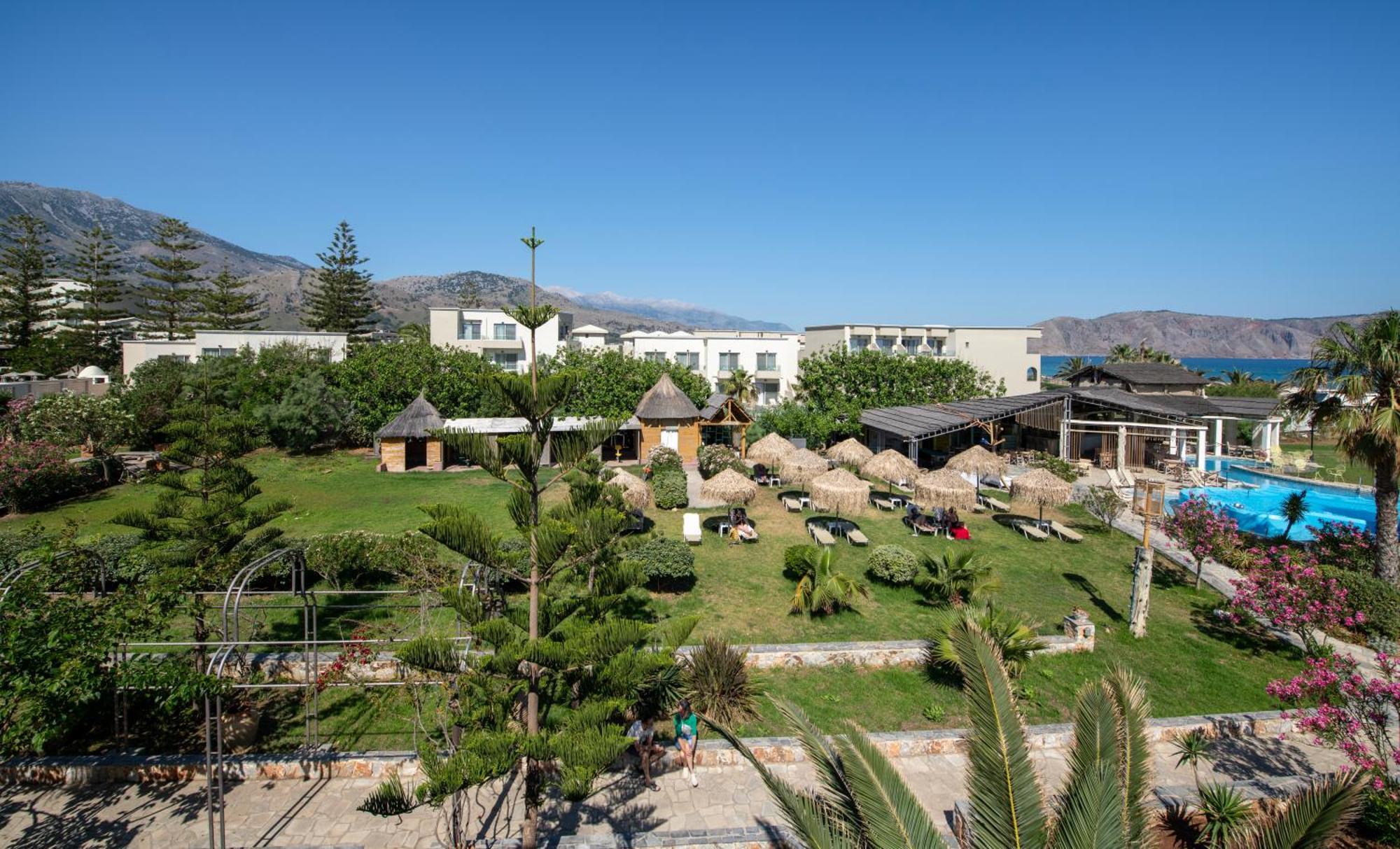 Orpheas Resort Hotel (Adults Only) Paralia Kourna Exteriör bild