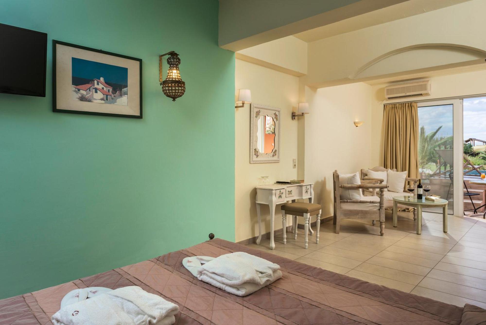 Orpheas Resort Hotel (Adults Only) Paralia Kourna Exteriör bild